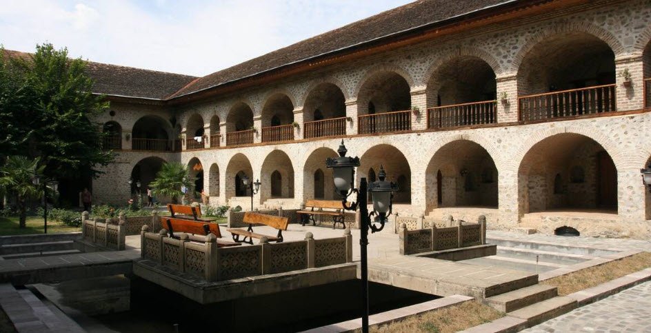 Sheki Khan’s Palace, Sheki, Northwestern Azerbaijan, Azerbaijan